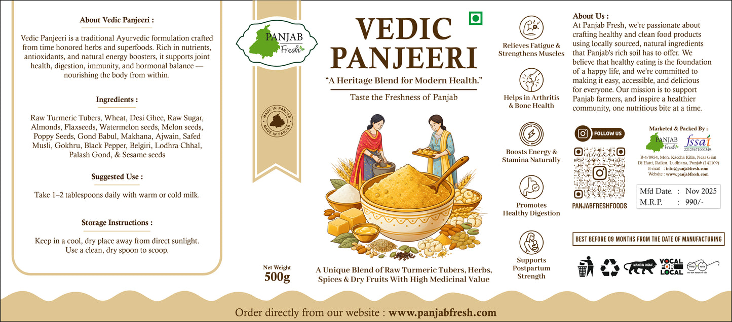 Vedic Panjeeri